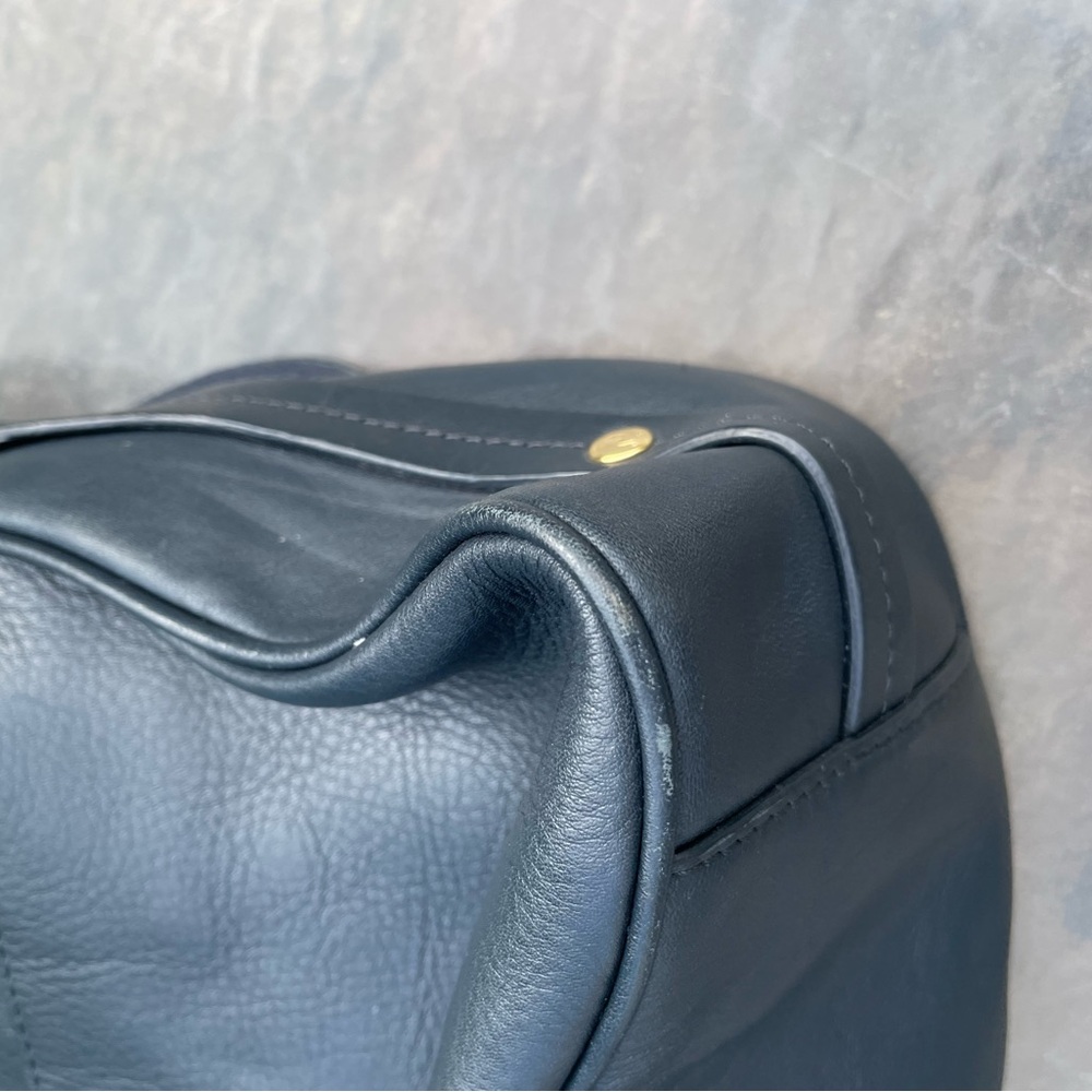 VINTAGE BLUE HANDBAG - Picture 16 of 16